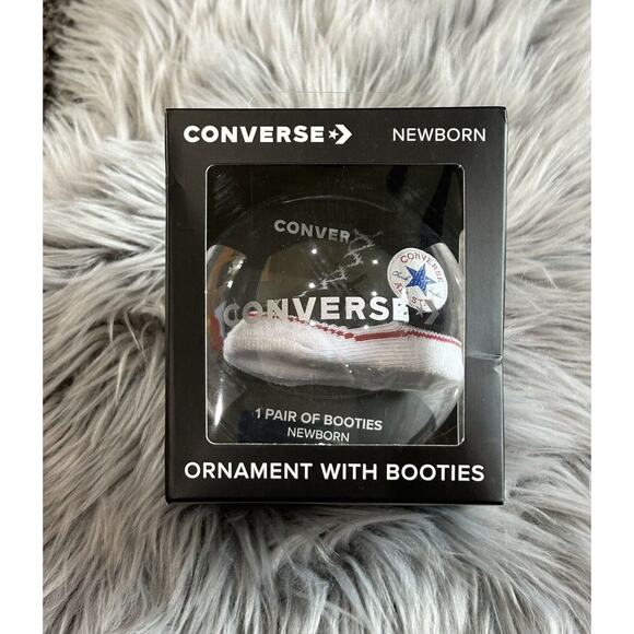 Converse Ornament with Chuck Taylor Booties, New! Rare‎ Colorway! - Picture 1 of 4